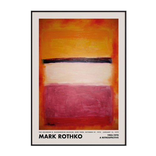Mark rothko print no6 wall - mark,