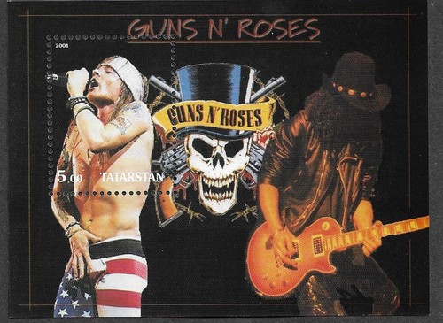 Guns roses slash guitar - guns,
