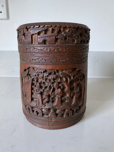 Antique chinese bamboo - antique,