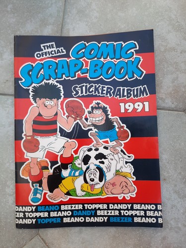 Official comic scrap book - comic,