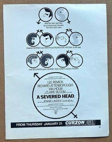 Severed head 1971 - -, full