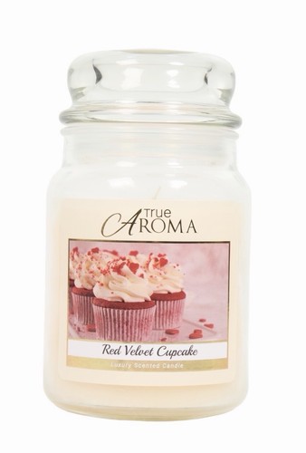 Red velvet cupcake large mason - cupcake,