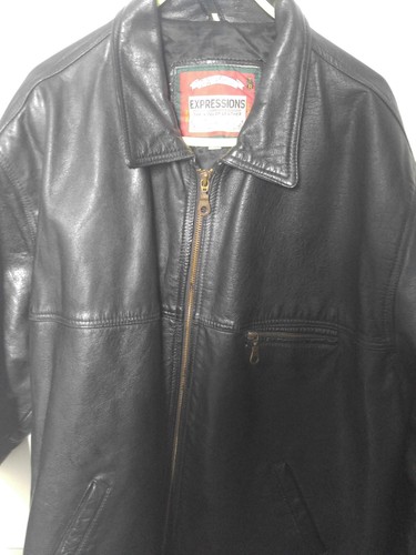 Vtg expressions leather - vtg, jacket