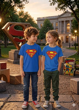 Kid's Superman T-Shirt Boys