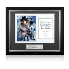 Tom Baker Signed Doctor Who