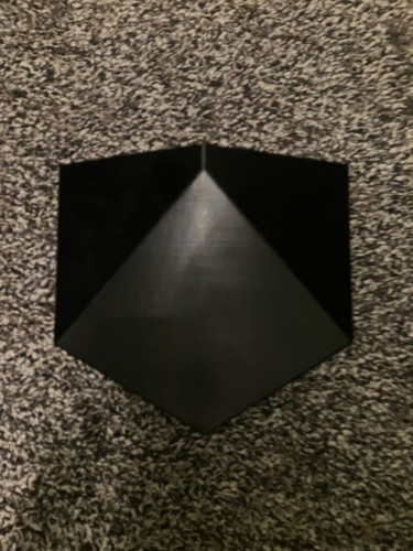 Small modern black wall