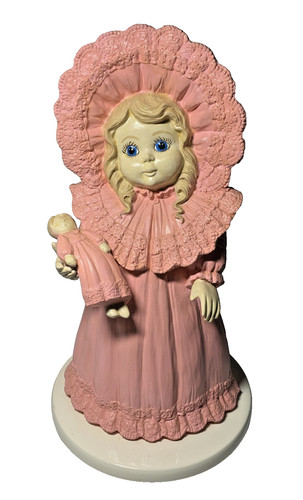Vtg gare penny bank girl - gare, doll
