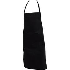 Professional Black Bib Apron