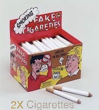 2x Fake Cigarettes Smoking