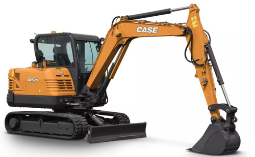 Case cx57c excavator - case, operator