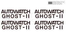 4x Ghost Immobiliser Security