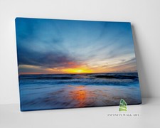 Sunrise Waves Canvas Art Wall