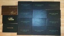 Lot Of 15 Vintage Pilot Flight