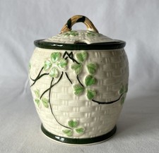 Vintage Japan Japanese CLOVIA MARUHON WARE K PRESERVE POT