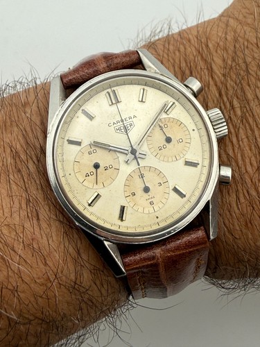 Rare vintage heuer - rare, carrera