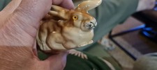 Antique Victorian Rare Moore Brothers  Rabbit Figurine C1891 - 1905