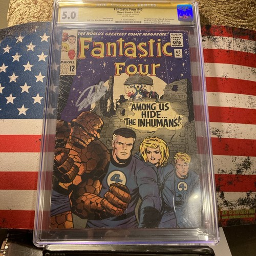 Fantastic four cgc 5 - fantastic, 5.0