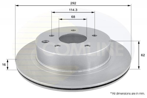Brake discs pair - brake,