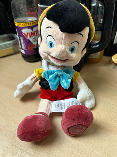 Disney store pinocchio plush - pinocchio,