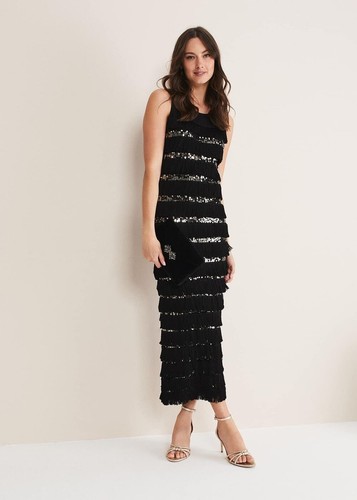 Phase eight dress fringed - phase,
