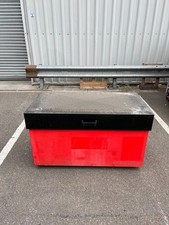 FLAME BANK SITE BOX / TOOL CHEST  WITH LOCKS AND KEYS