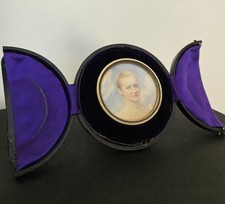 Edwardian Portrait Miniature
