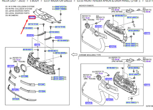Toyota hilux mk8 radiator - hilux,
