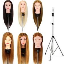Real hair training head - hair,