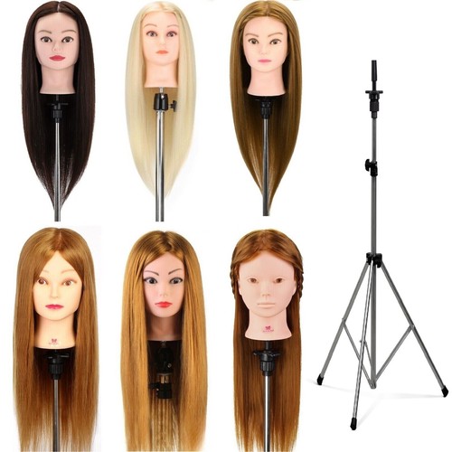 Real hair training head - hair,