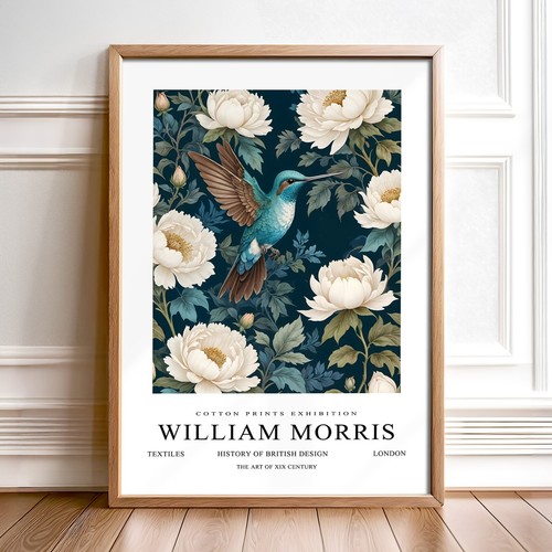 William morris inspired cotton - morris,