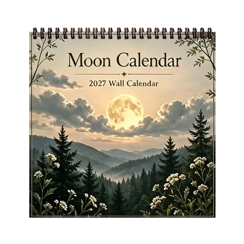 2027 wall calendar moon - 2027,