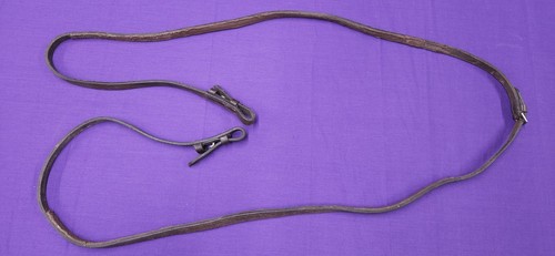 Brown pony size leather thin - brown,