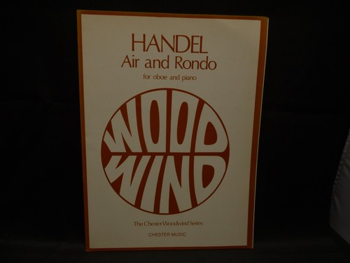 Woodwind oboe handel - oboe.,