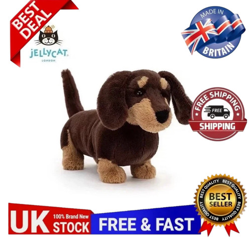 20cm jellycat otto sausage dog - jellycat,