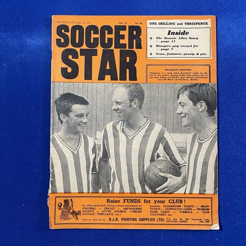 Soccer star magazine august - soccer,