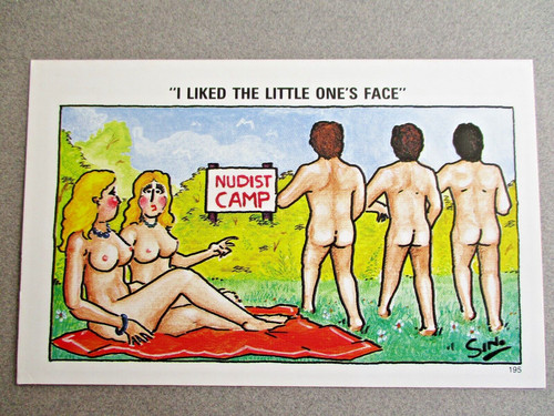 Seaside saucy comic humour - saucy,
