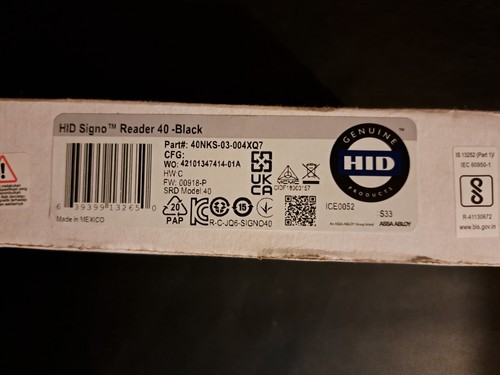 Hid signo reader - signo, 40nks-03