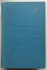 Stone's Justices' Manual