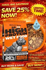 Bully Max Wet Dog Food, High