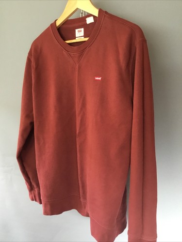 Levi burgundy red - burgundy, crew