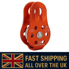 Climbing pulley 26kn - pulley, aluminium