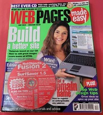Web Pages made easy Magazine from 2000 – issue 12 with CD Rom