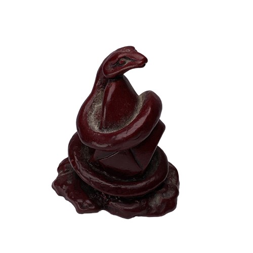 Chinese cobra snake figurine - cobra,
