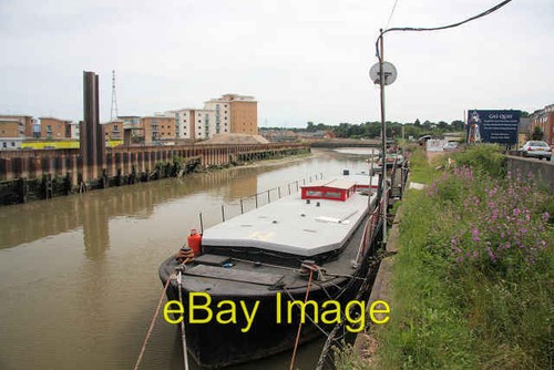 Photo 6x4 houseboat gas - at,