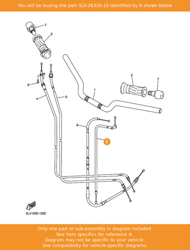 Yamaha starter cable assy - yamaha,