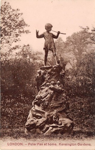 B85876 peter pan statue - b85876,