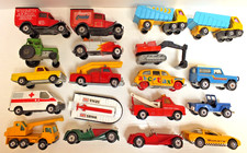 JOBLOT 19 VINTAGE MATCHBOX SUPERFAST MODELS CAR LORRY FIRE WILD LIFE TRUCK TAXI
