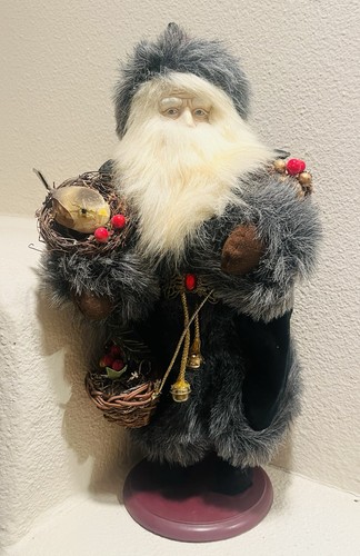 Woodland santa figure - woodland, green