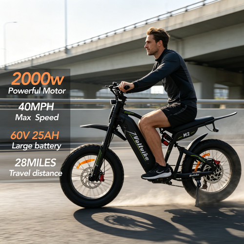 Electric bike 60v 2000w - bike, 25ah