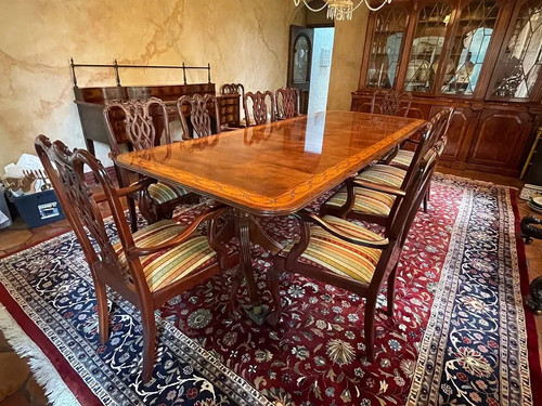 Large baker dining table - &, 10